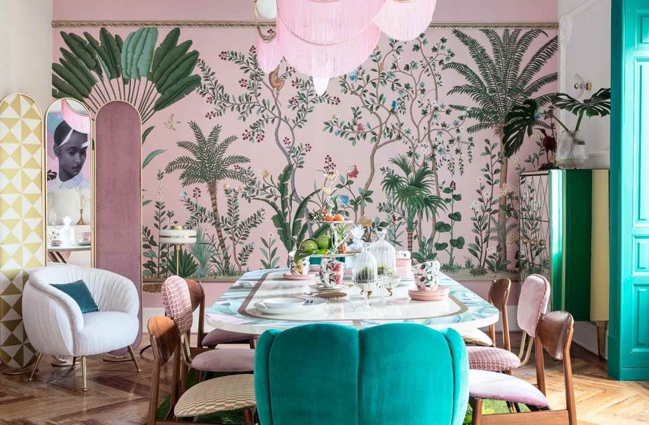De Gournay, коллекция Chinoiserie Amazonia/c-087