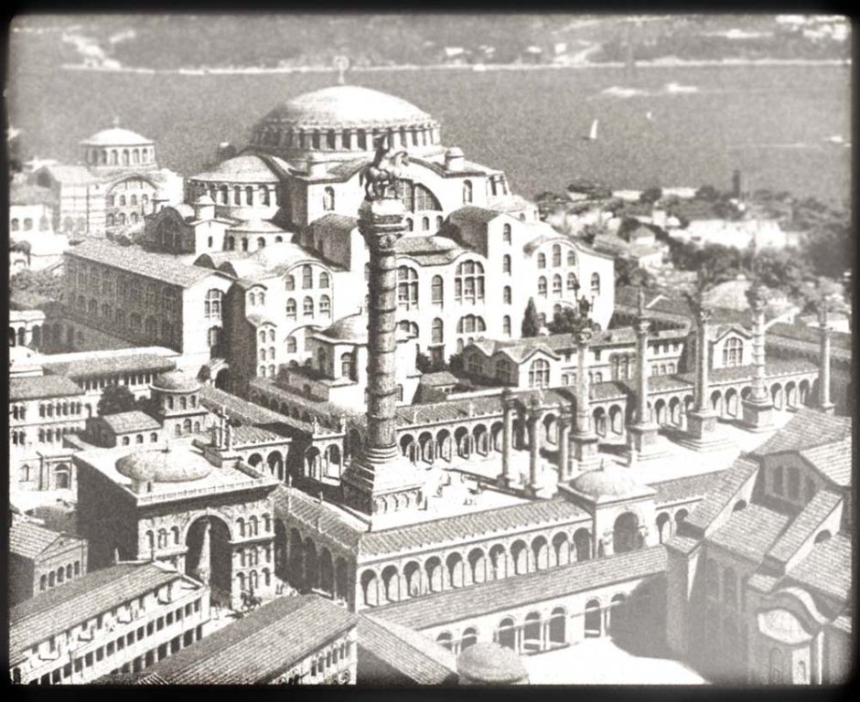 Храм Святой Софии Константинополь древняя реконструкция
