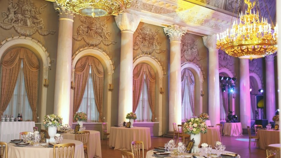Юсуповский дворец свадьба в Санкт-Петербурге