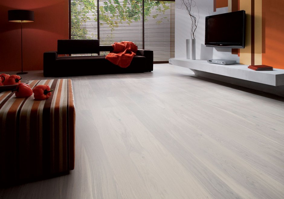 Паркетная доска Solidfloor Pearl White
