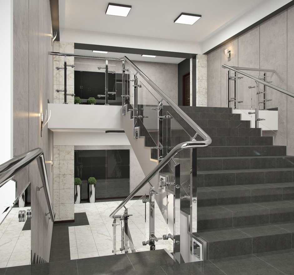 Лестницы в административных зданиях