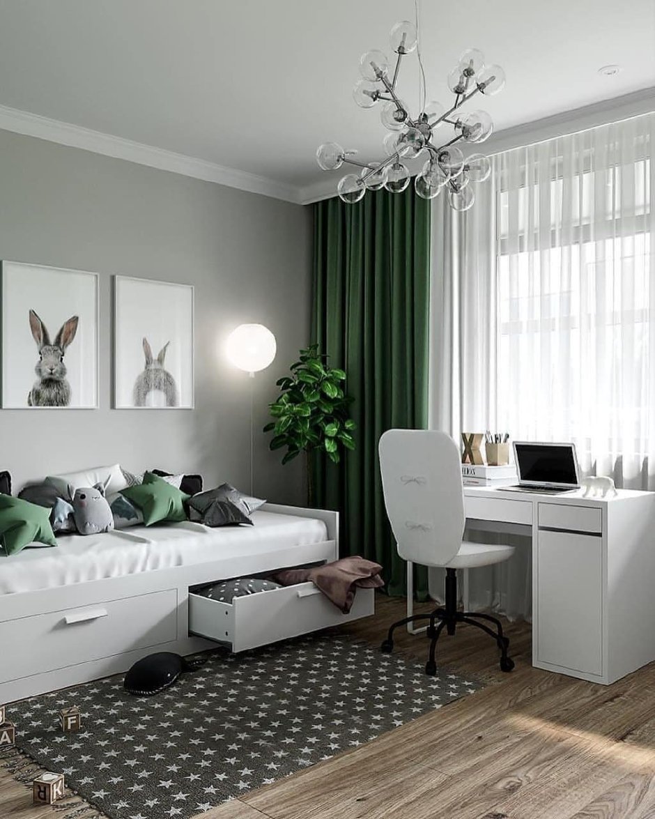 Декор маленькой спальни икеа