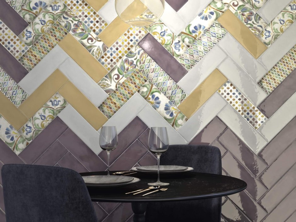 Плитка Аньет Kerama Marazzi в интерьере
