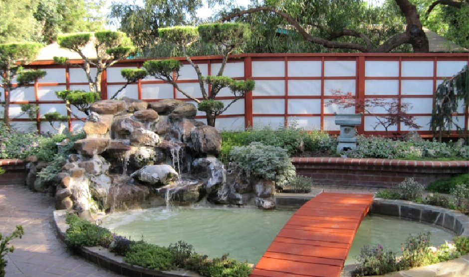 Сад в японском стиле на даче