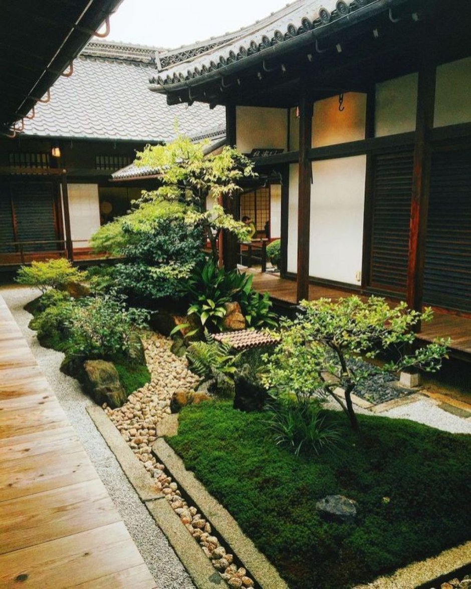 Японский сад цубо