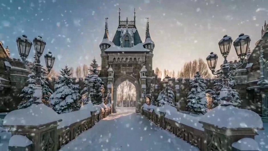 Гарибальди замок Тольятти новогодние
