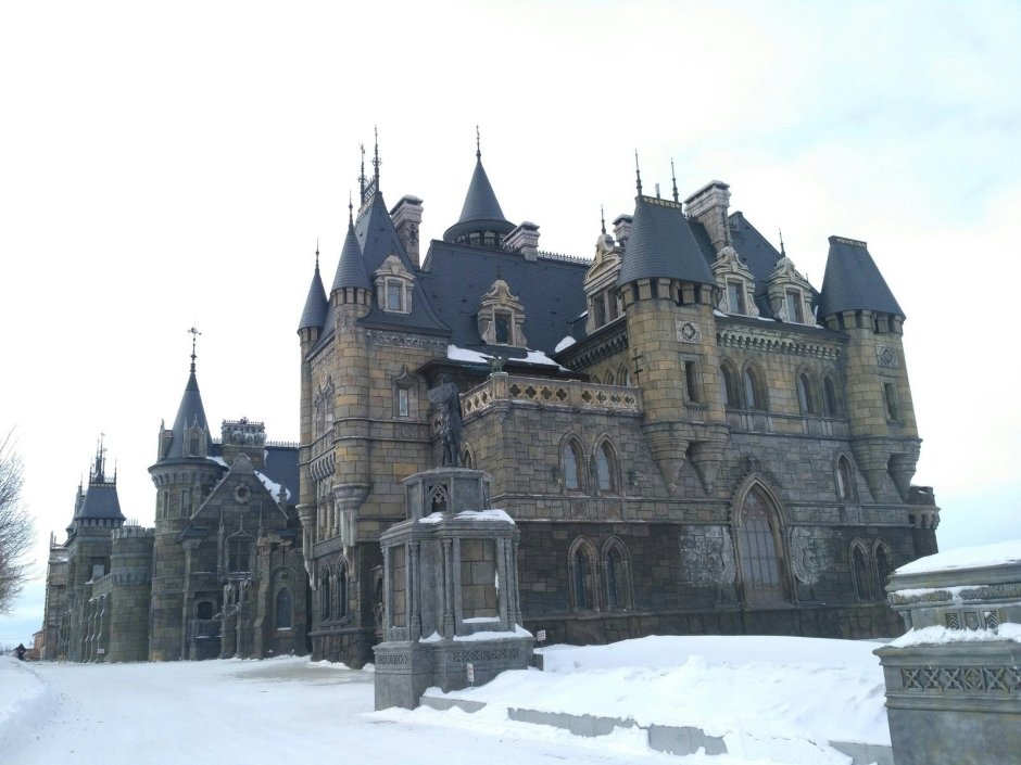 Замок Гарибальди Тольятти зимой