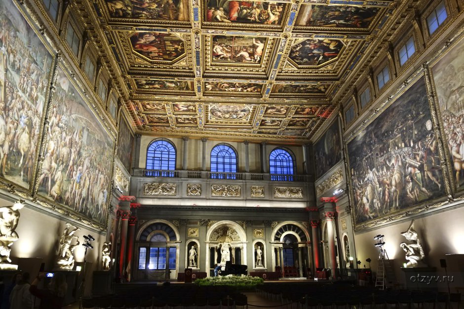 Италия Флоренция палаццо Веккьо