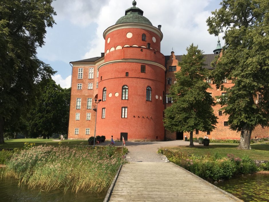 Швеция замок Грипсхольм фасад