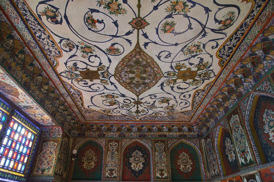 Дворец шекинских Ханов мозаика