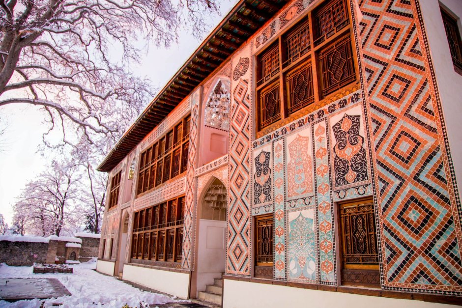 Дворец Ширваншахов Азербайджан Шеки