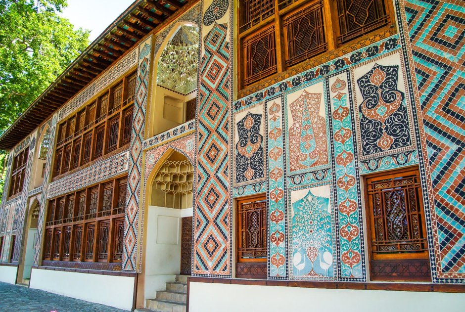Азербайджан город Шеки дворец шекинских Ханов
