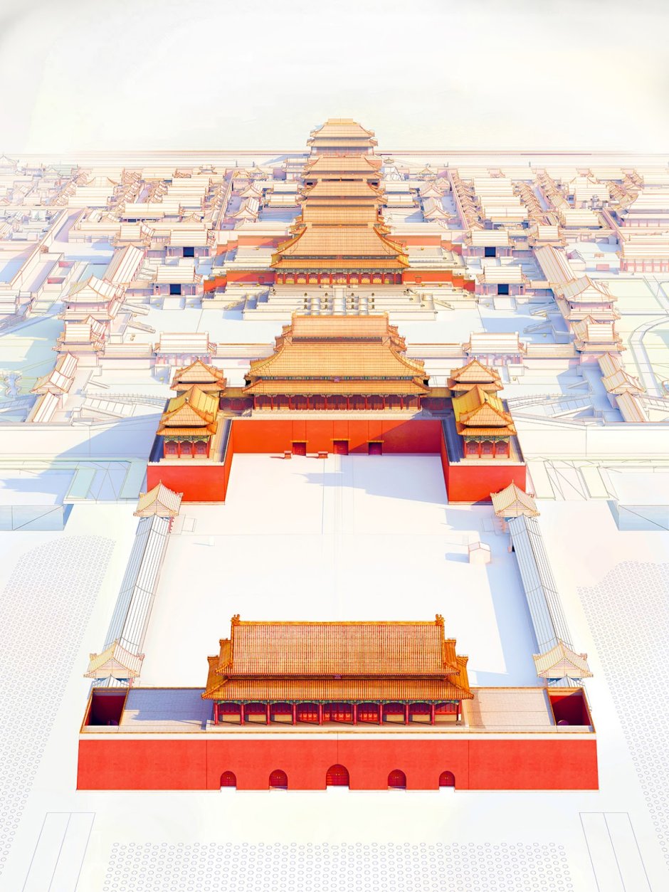 Ансамбль Императорского дворца в Пекине (Запретный город)