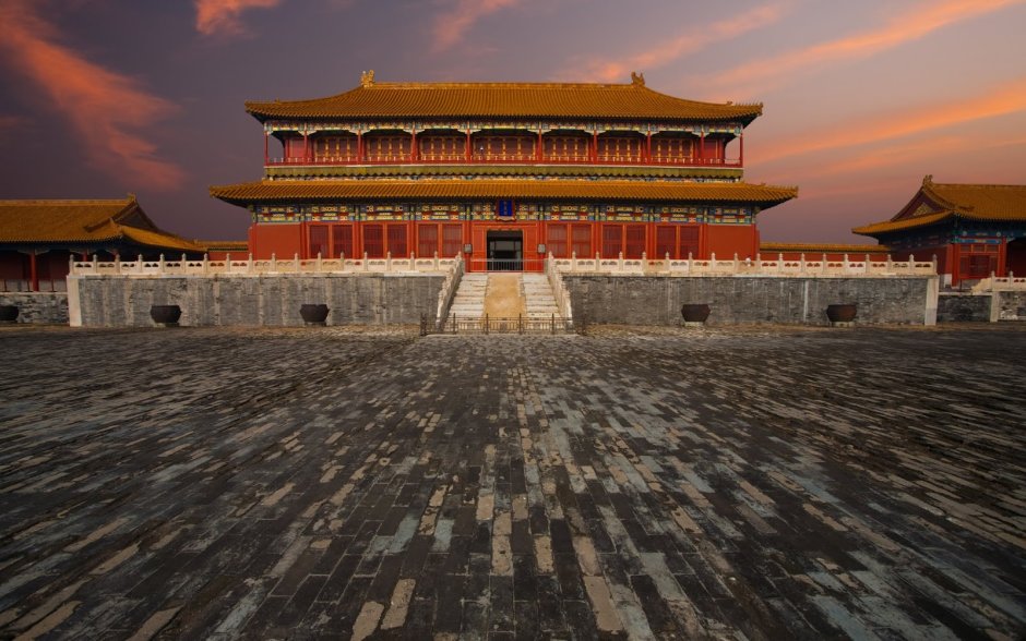 Китай архитектура Императорский дворец