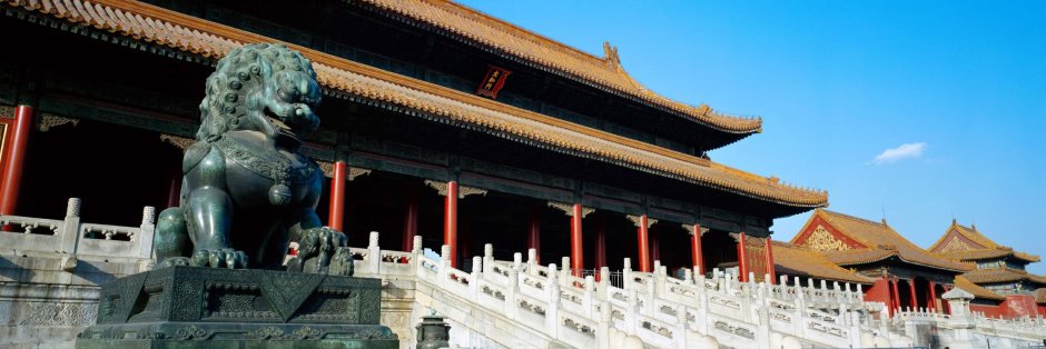 Дворец императора династии мин в Пекине 1500г