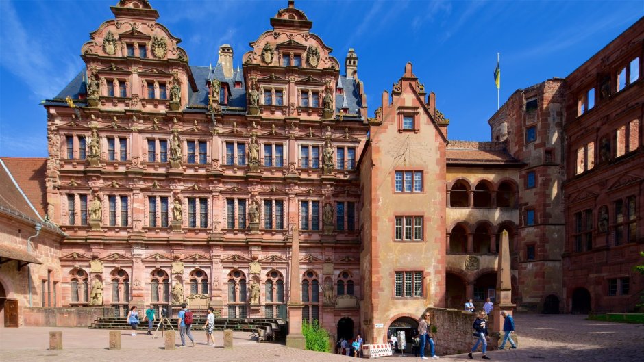 Heidelberg замок осень