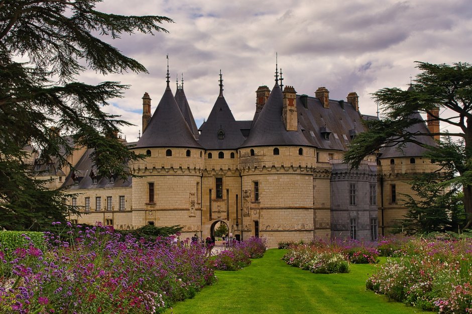 Замок Шомон Франция