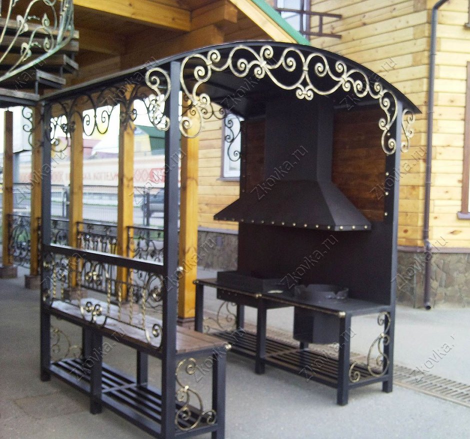 Металлическая беседка БД.010.02.00