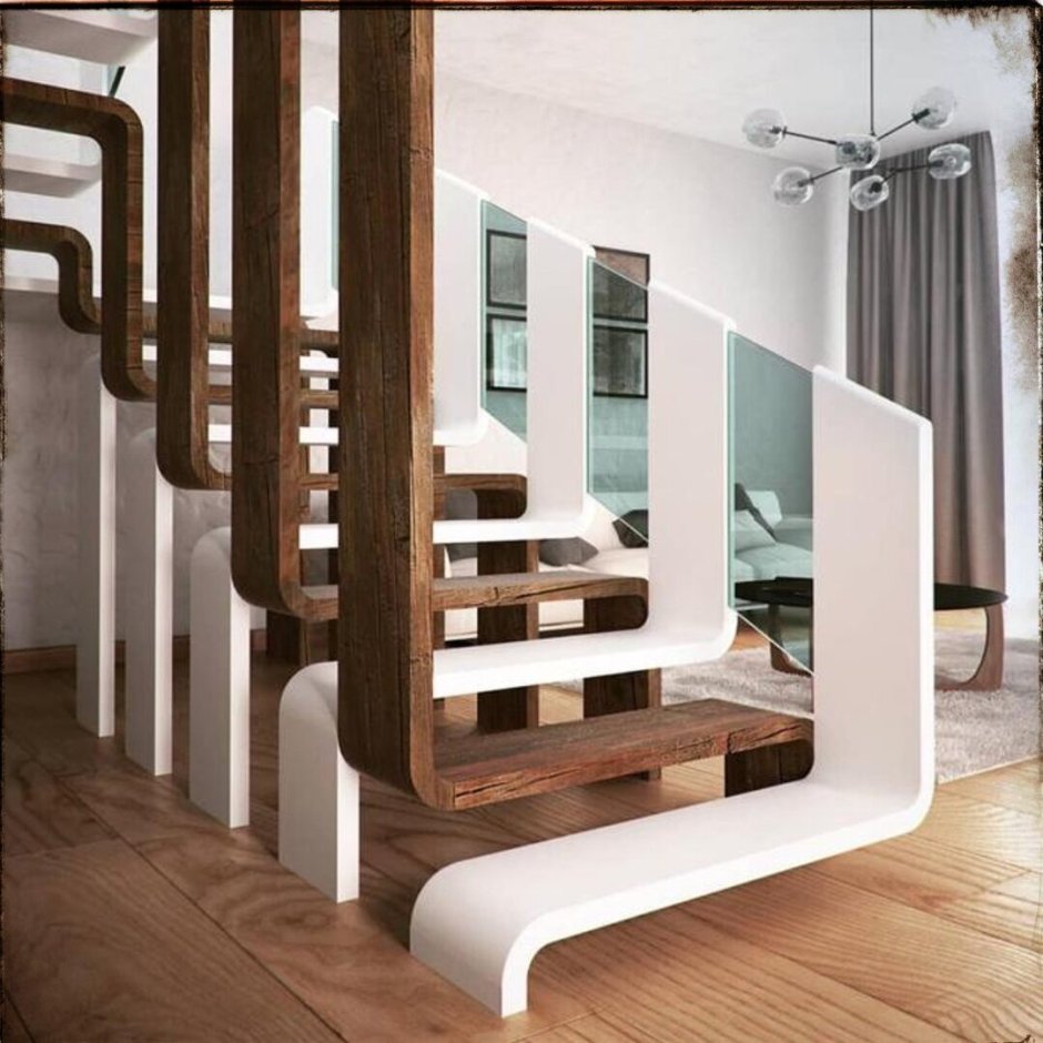 Лестницы дизайнерские решения