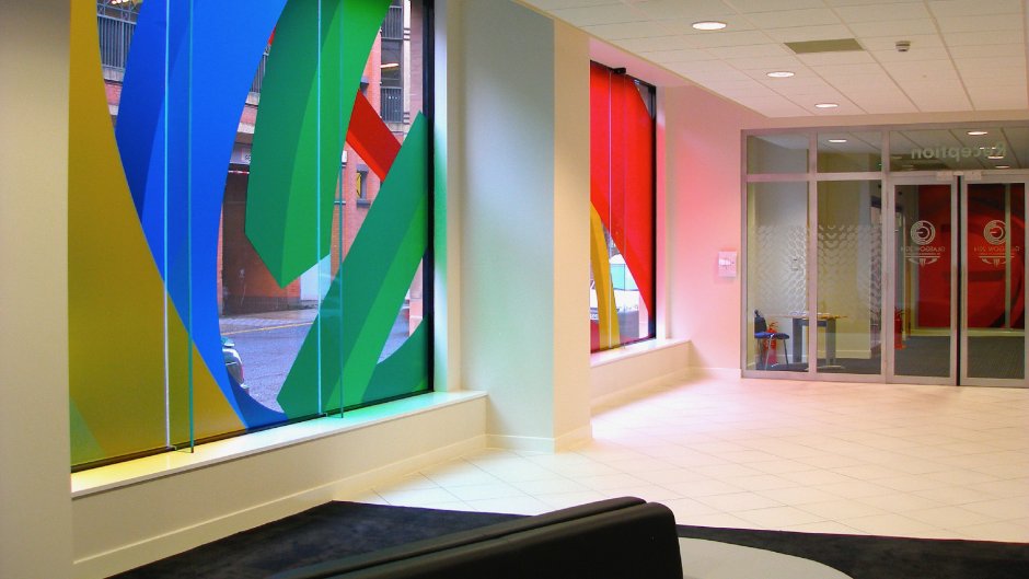 Colourful Window film