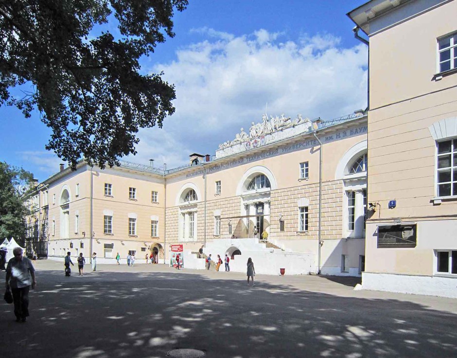 МГТУ им Баумана схема главного здания