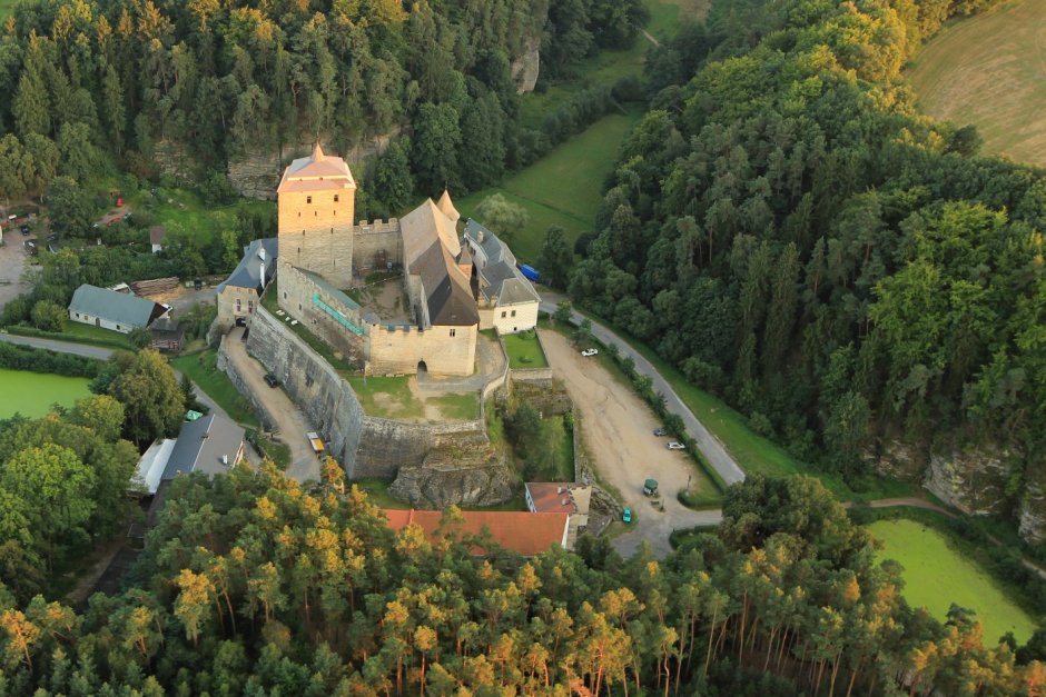 Чехия замок Локет музей пыток