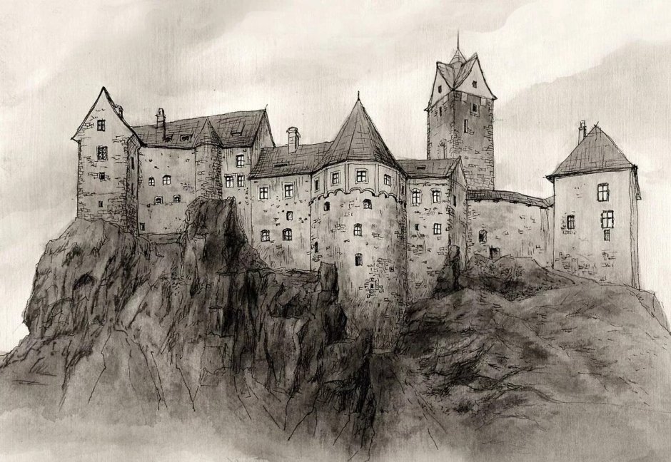 Замок Локет Чехия