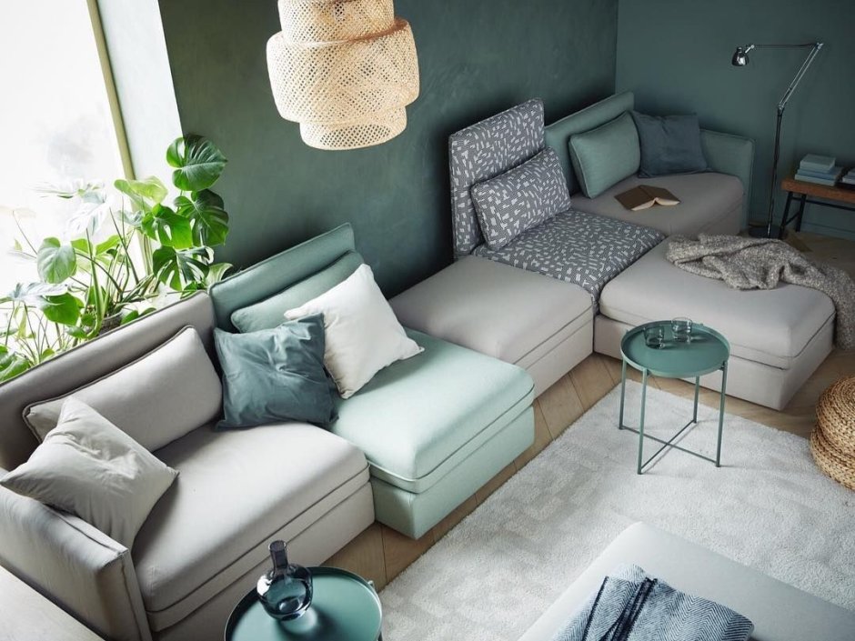 Современные накидки на диван