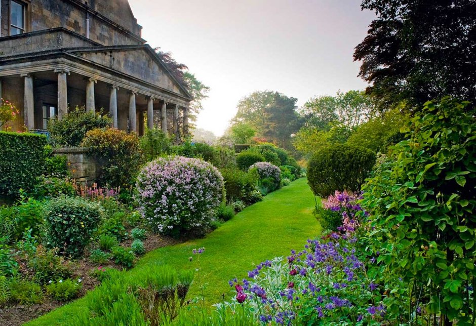 Сад поместья Англии