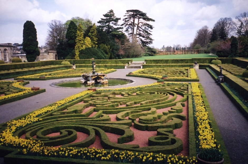 Бленхейм дворец итальянский сад