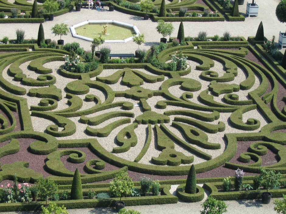 Сады Возрождения Франция Бродери