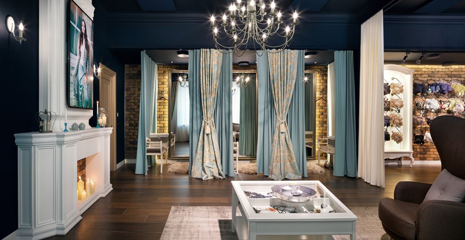 Элитный интерьерный салон