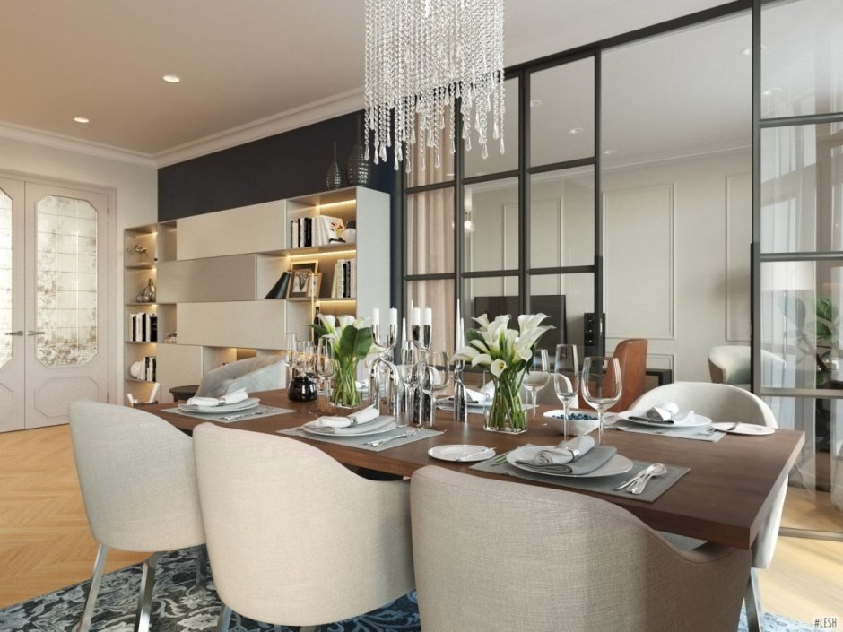 Элегантный интерьер домов студии 54