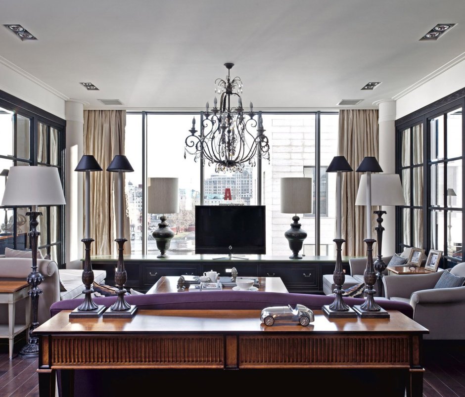 Гостиная Неоклассика Тиффани