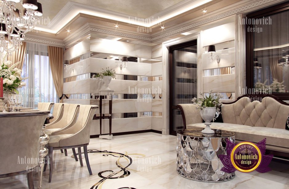 Серый интерьер квартиры