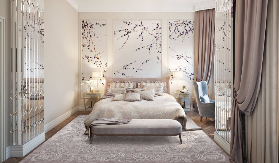 Гостиная столовая в стиле Прованс