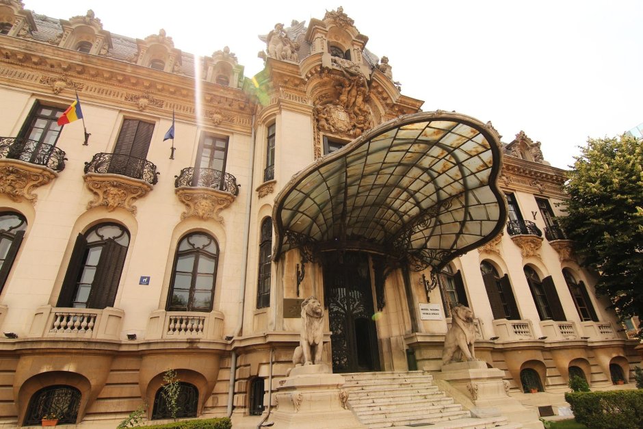 The National Museum “George Enescu” inside