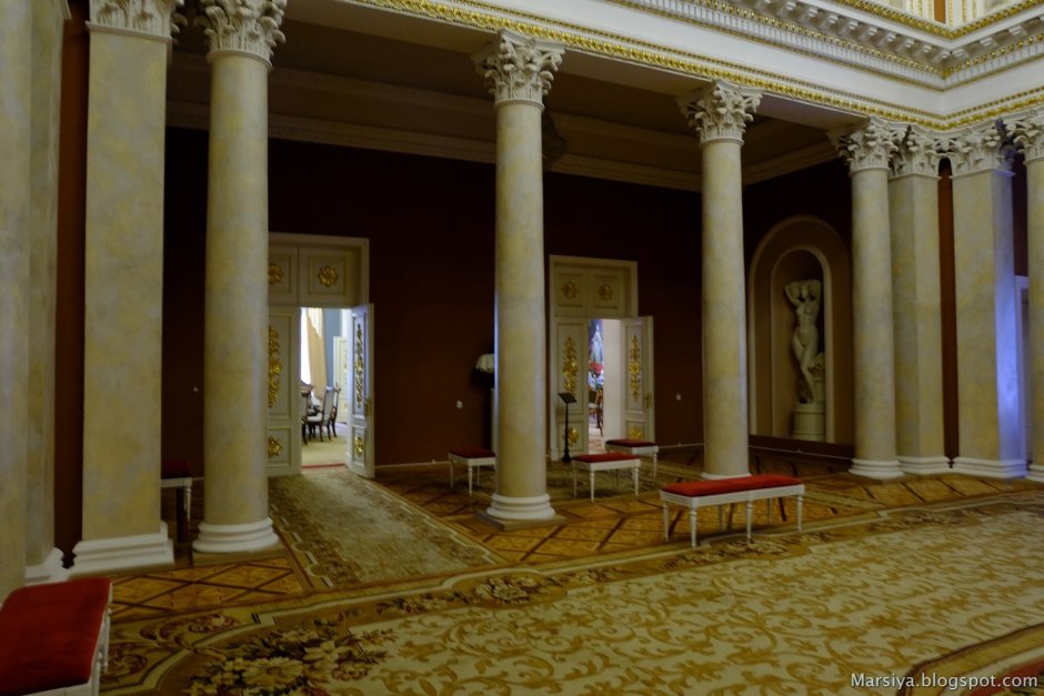 Гомельский дворец музей интерьер