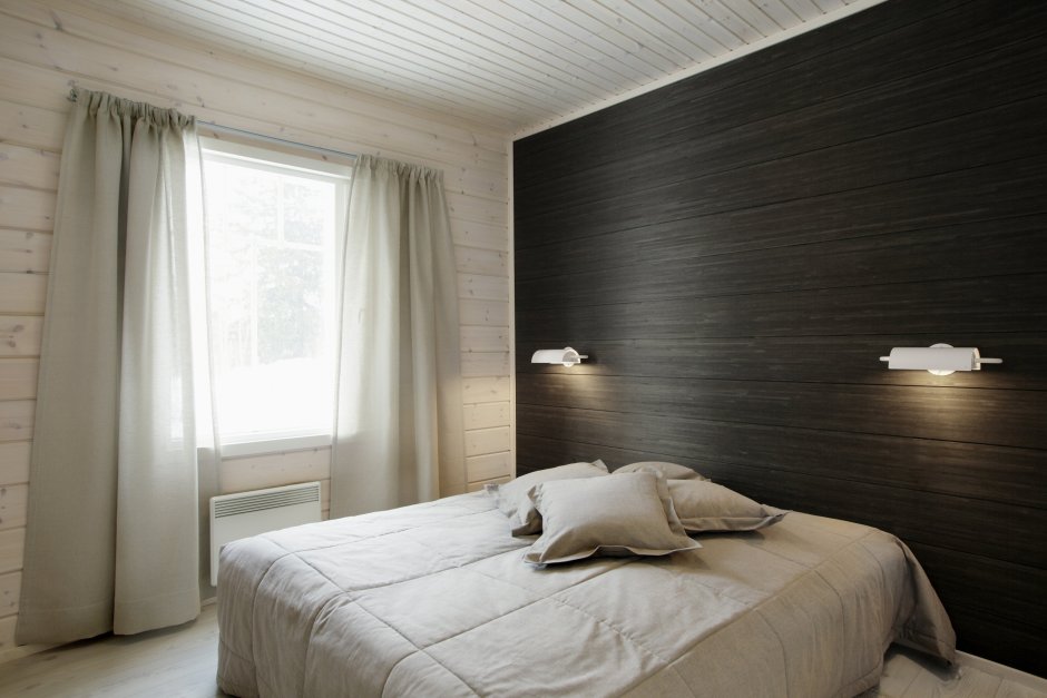 Rustic Wood Decor спальня