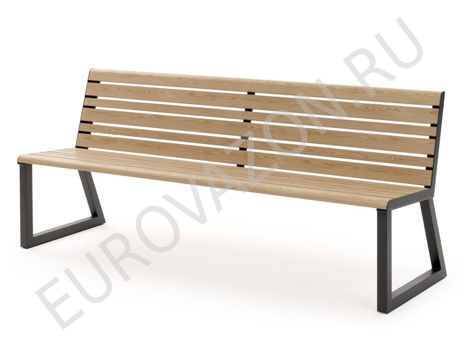 Alpha Metal Grid Urban Bench уличная металлическая мебель