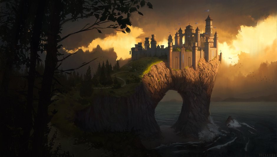 Замок Гарри Поттер замок Хогвартс