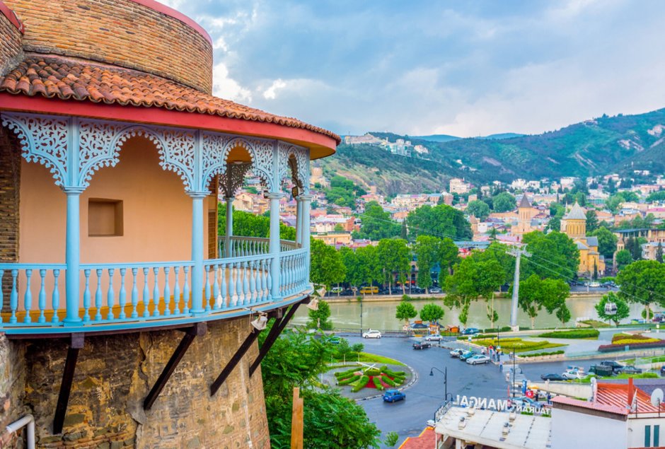 Балкон Дареджан Тбилиси