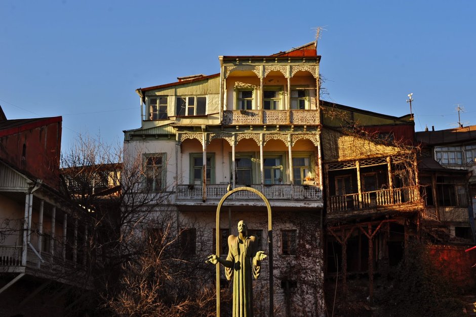 Грузия Тбилиси 1-й тупик Абано 2 серные бани Абанотубани