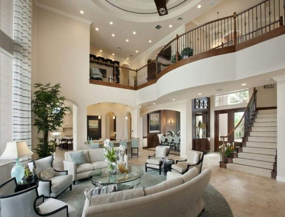 Luxury Mansion Interior гостиная