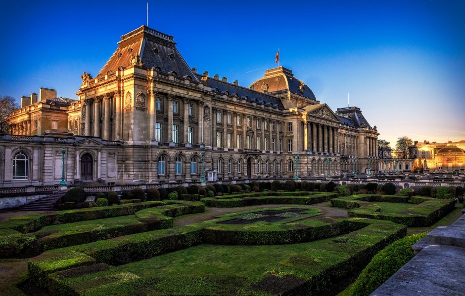 Королевский дворец в Бельгии