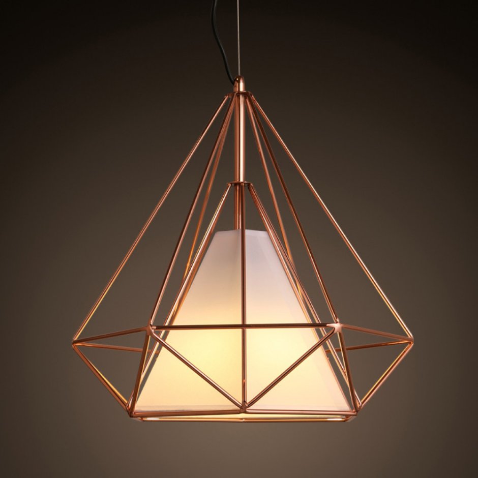 Светильник Copper Pendant Lamp Beat Light wide Loft Concept 40.565