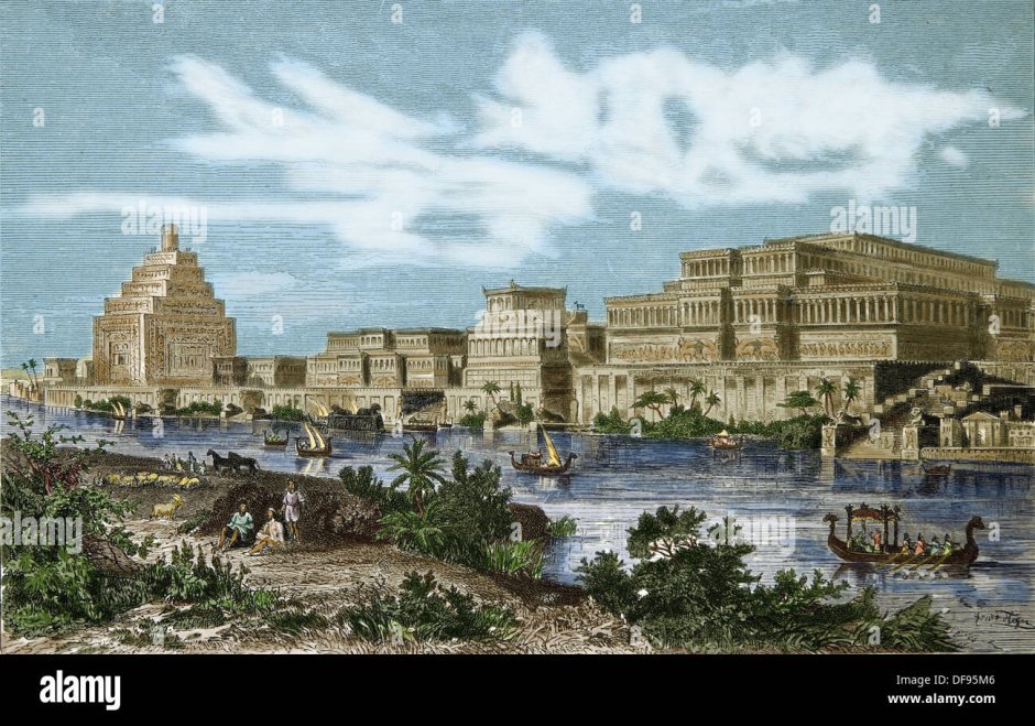 Дворец Ниневии Ассирия
