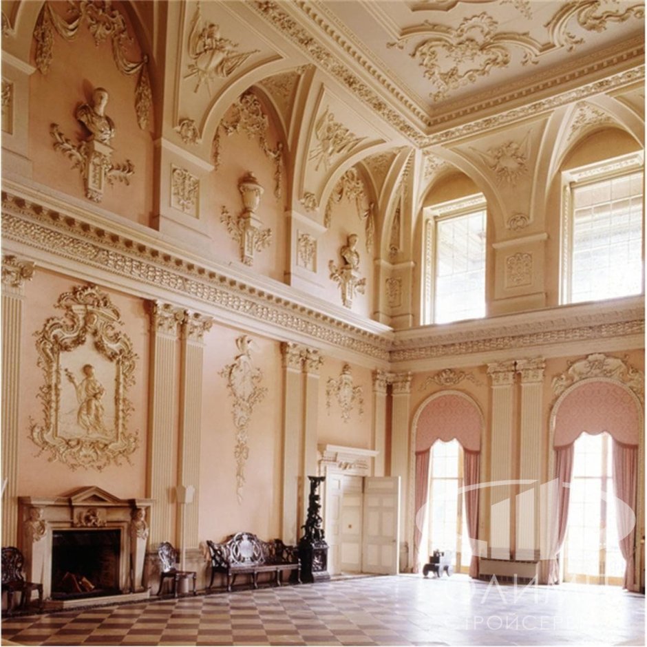 Бальный зал 18-19 века в России картина