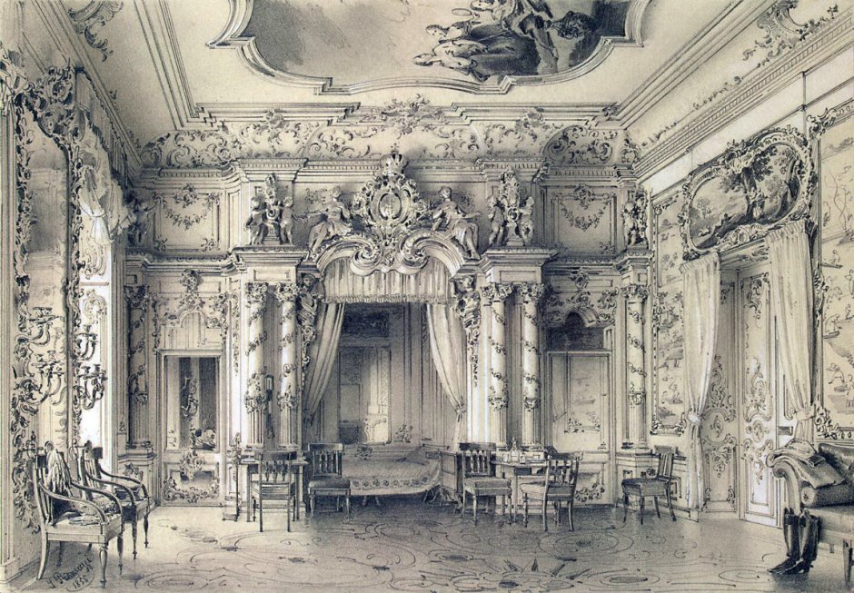 Аничков дворец зал