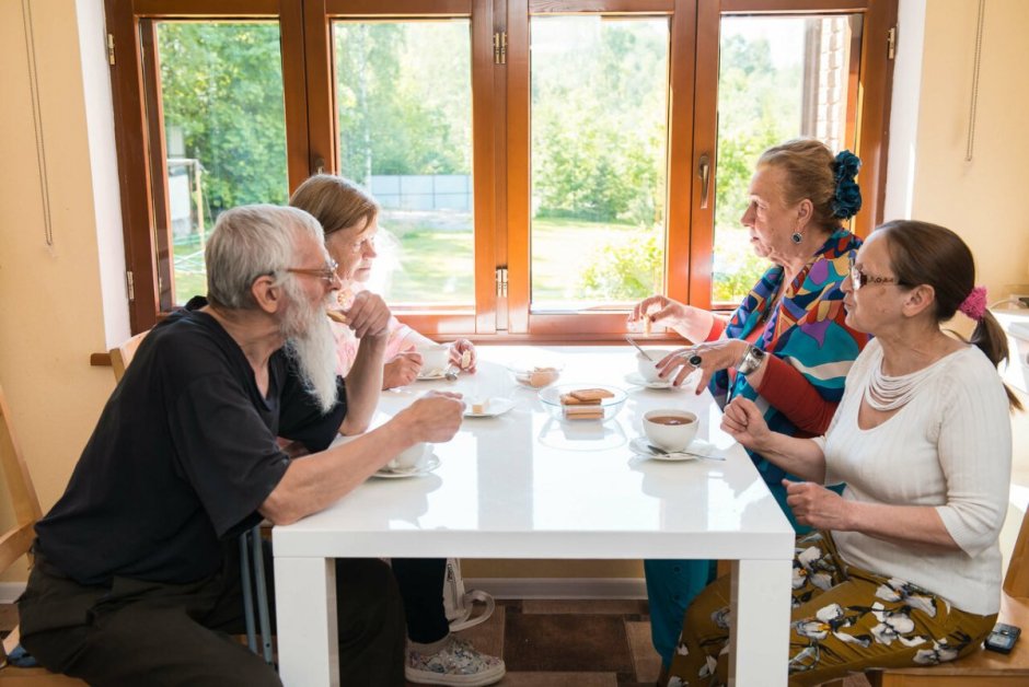 Дом престарелых в Швеции